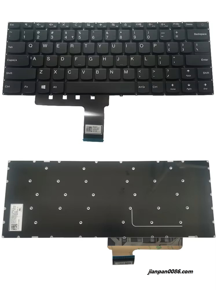 Picture of Oraginal New US LAYOUT For Lenovo 310-14 Laptop IN BLack Keyboard PM4NR-India PK1311T2A09 2PE277