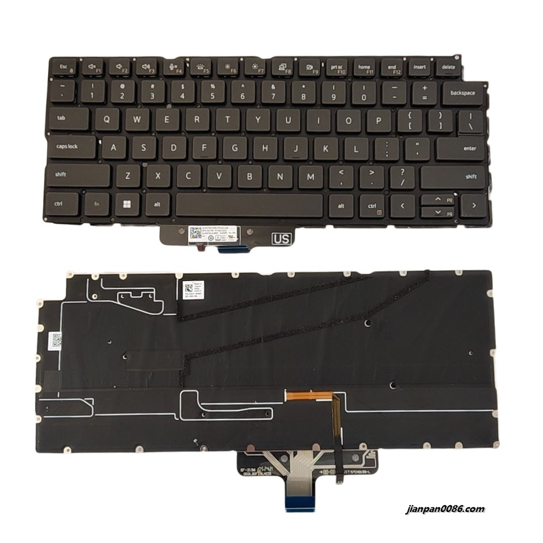 Picture of Original New US Language For Dell Latitude 9000 9410 9420 9430 9510 9520 Black Laptop Keyboard LCM20F23USJ698W PK133CX2A00 DP/N:0G17ND S427