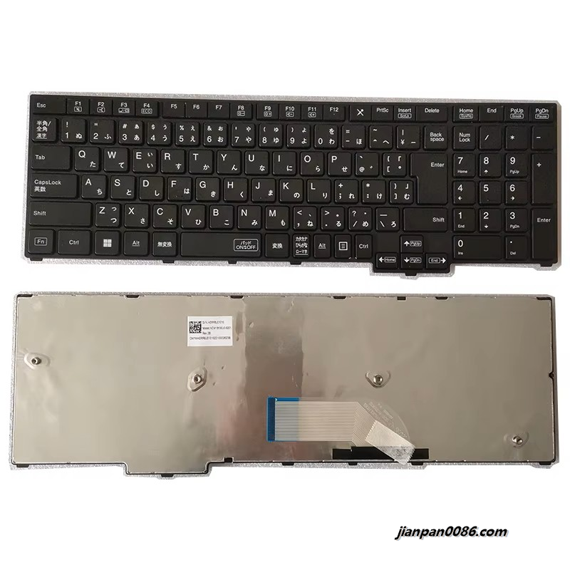 Picture of Original New Japanese Layout For Lenovo NEC  JP Laptop  Keyboard NCM18K0J0-9201 13PPTDH8569