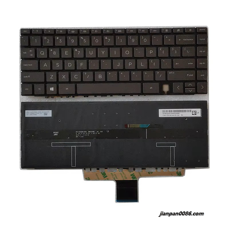 Picture of Original New US Language For HP ENVY 13-EY Backlit Laptop Keyboard SG-A4100-XUA SN6194BL 5PTDH4681