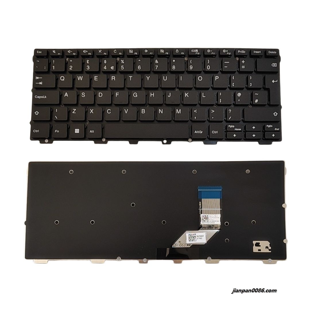 Picture of Original New UK Language For Lenovo 100e N24 ChromeBook Laptop Keyboard LCM18B96GB-6861 SN21A41043 S422