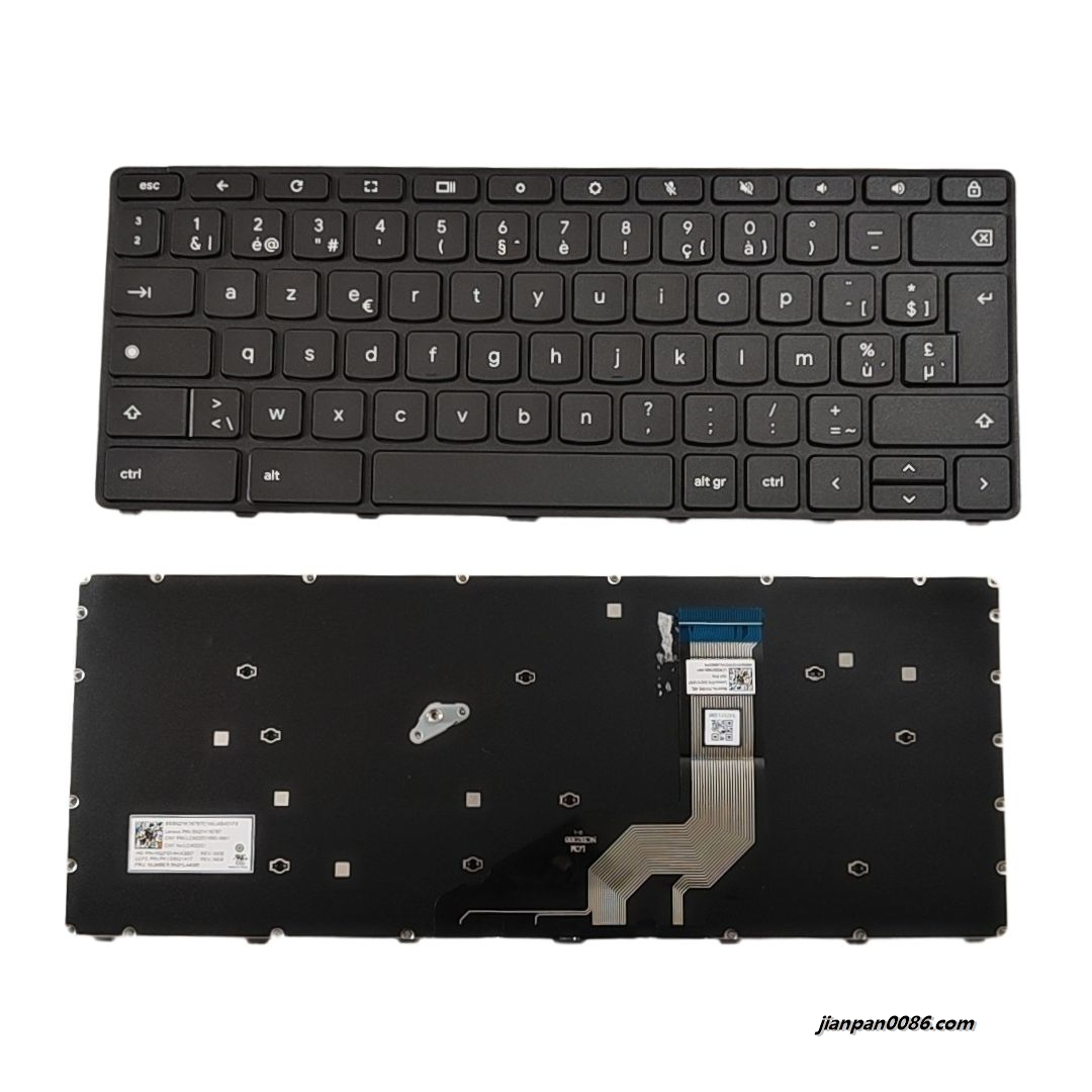 Picture of Original New Belgium Language For Lenovo Chromebook 100E N24 Laptop Keyboard PK1330Q1A17 SN21K16787 LCM22G16B0-6861 S410