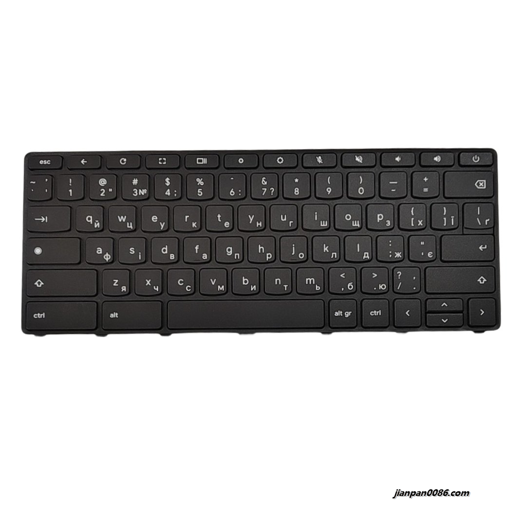Picture of  Original New KZ UR Language For Lenovo Chromebook 100E N24 Laptop Keyboard PK1330BC1A26 SN21K64138  LCM22G13UA-686 S410