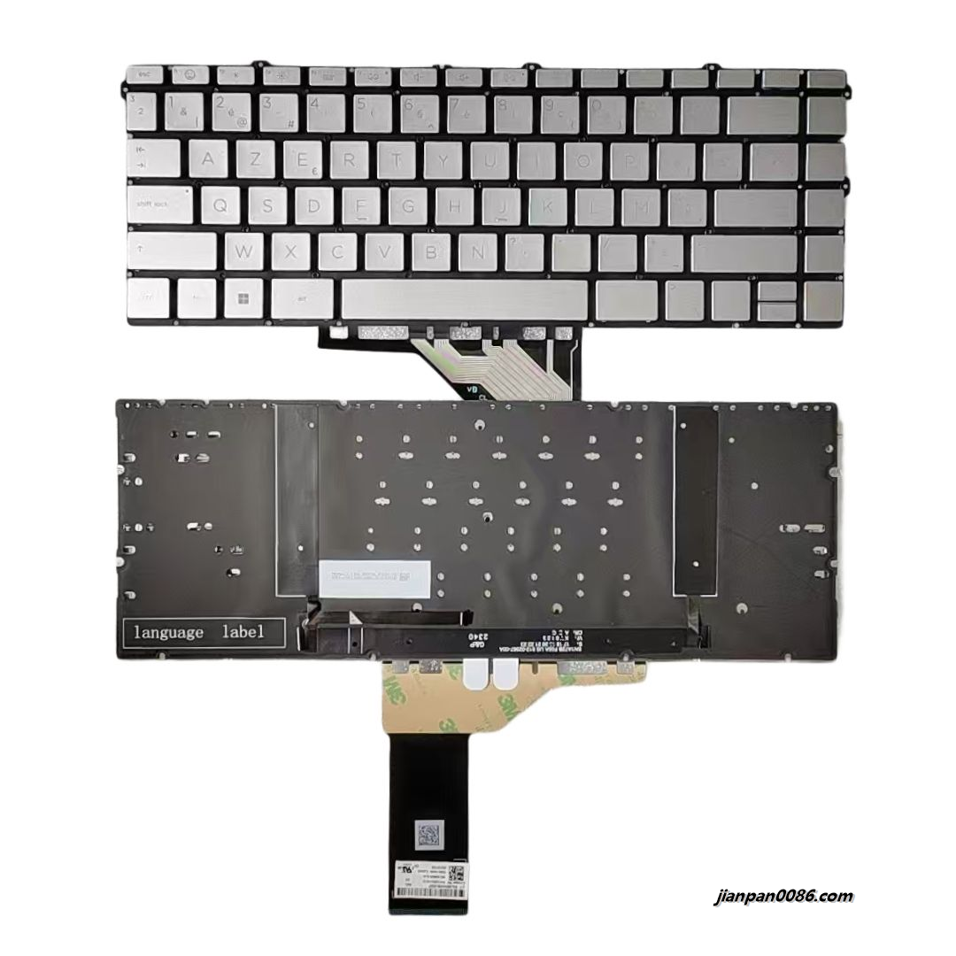 Picture of Original New Belgium Layout For HP Envy16-H Light Golden Laptop Keyboard SG-A5540-XJA SN1A72B S491