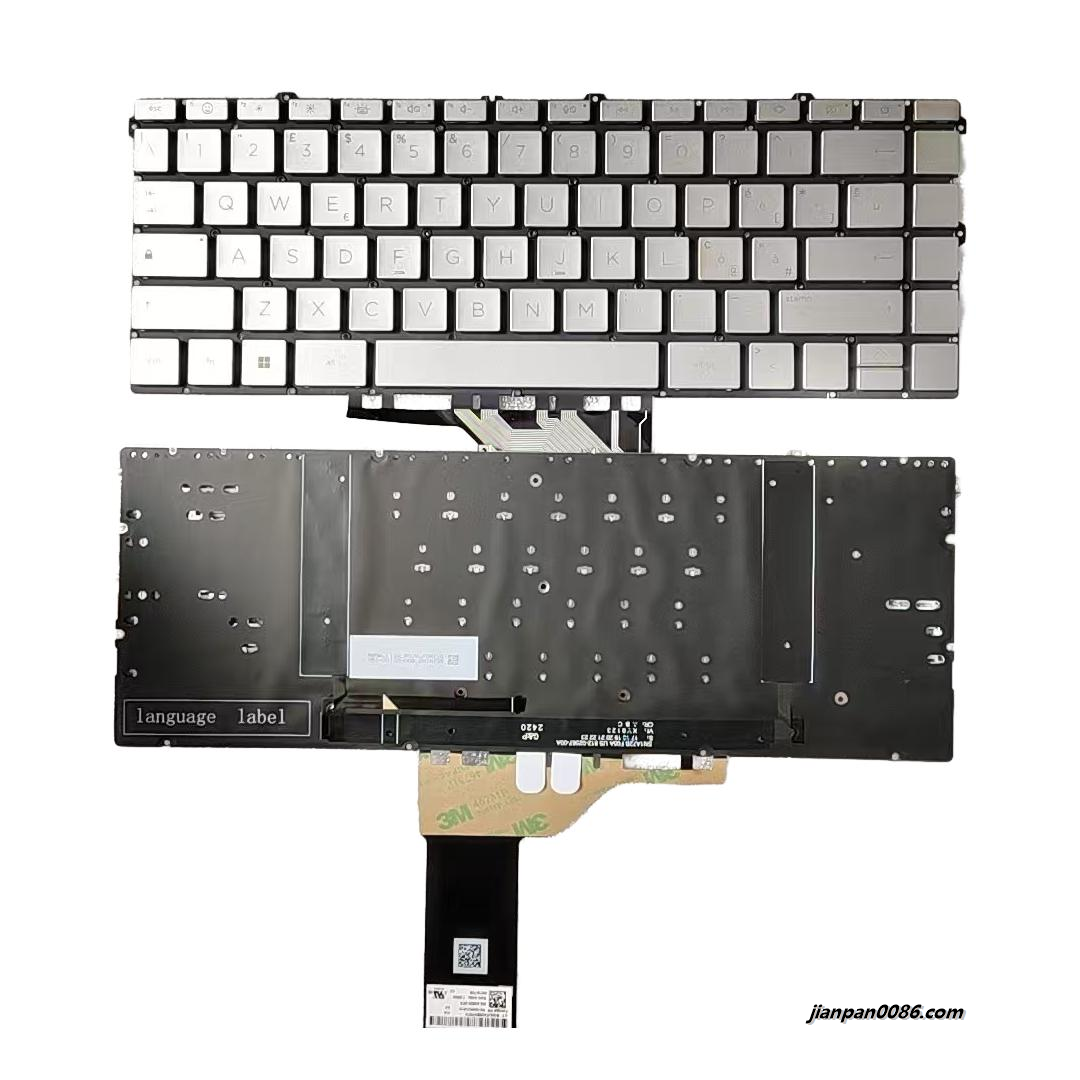 Picture of Original New Italy Layout For HP Envy16-H Light Golden Laptop Keyboard SG-A5540-3PA SN1A72B S493