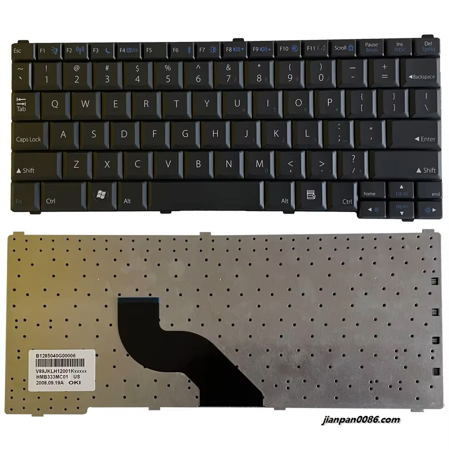 Picture of Original New US Language For LG U110 Black Laptop V89JKLH12001M 15PE325