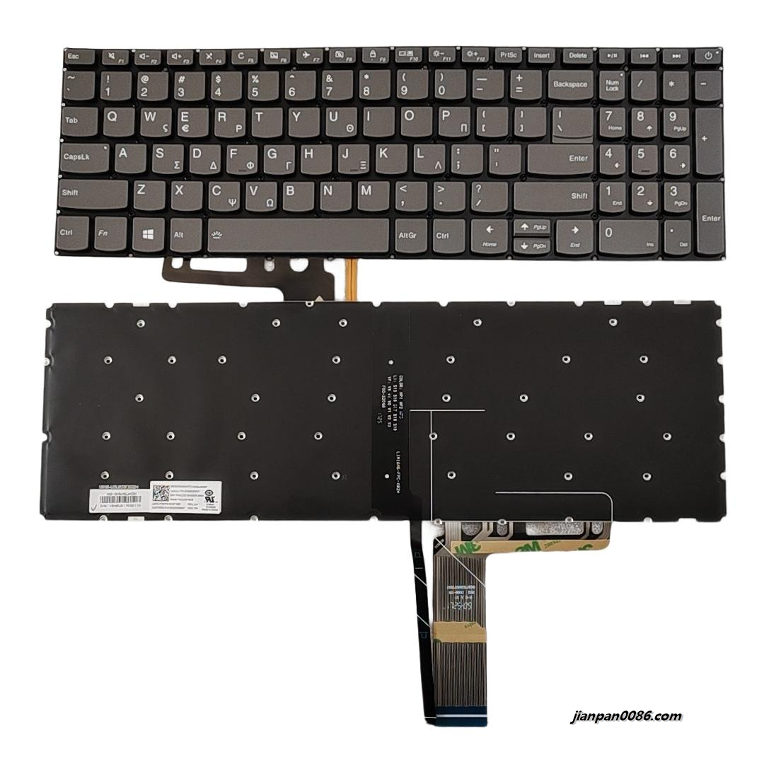 Picture of Original New Greece Language For Lenovo Ideapad 320-15 Backlit Laptop Keyboard LCM16H63GRJ6862 SN20M63067 PK1314F1B01 S419