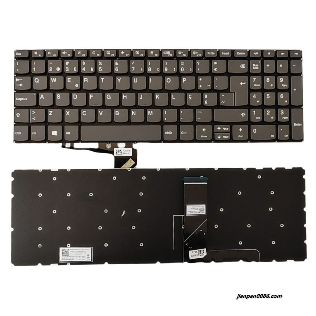 Picture of Oraginal New Portugal Language For Lenovo 330-15 Grey NoBacklit Laptop Keyboard LCM16K26P0-686 SN20M62902 PK132GC1A14 S416