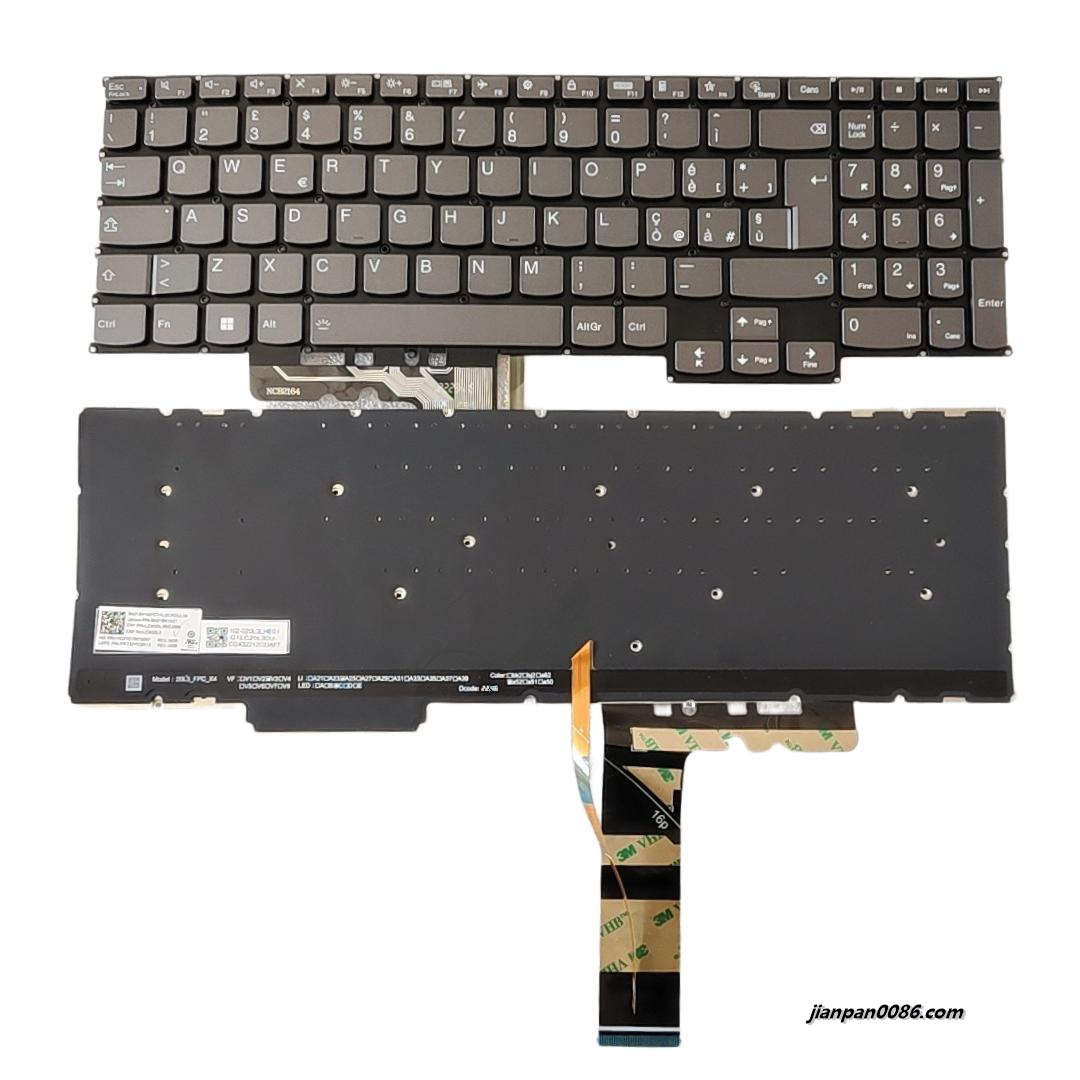 Picture of Original New Italy Language For Lenovo Xiaoxin Pro16 2021 Backlight Laptop Keyboard LCM20L36I0J686 SN21B41027 PK132YC2A13 