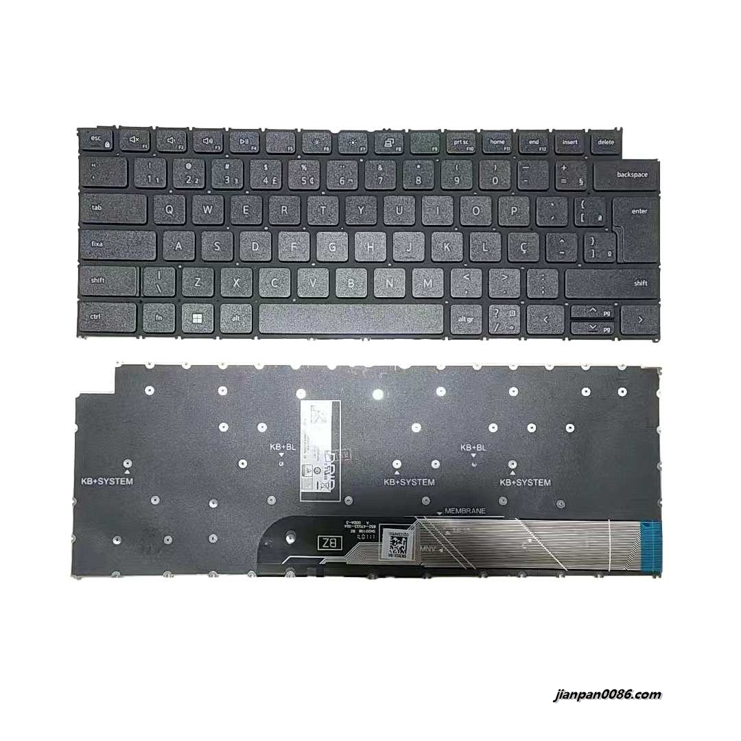 Picture of Original New Brizal Layout For DELL 3420 7490 NoBacklit Black Laptop Keyboard SG-5760-40A  SN2010Z  DP/N:02W2F6 A512 18984