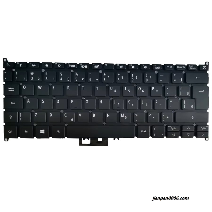 Picture of Original New For  Acer SF314 Brazil Language NO-Backlit Laptop Keyboard FRU SV3T_A80B NKI13130UY TDH4093