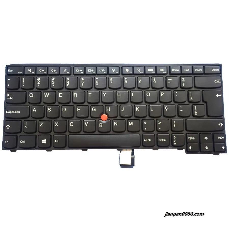 Picture of Oniginal New Brazil Language For IBM Thinkpad T440 T440P T431 E431 L450 Keyboard MP-12M16PA-G62W TDH9012