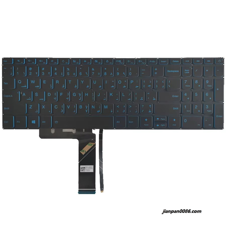 Picture of Oraginal New Arabic Language For Lenovo Ideapad 320-15 Backlit Keyboard SG-86470-3NA  SN5364BL2