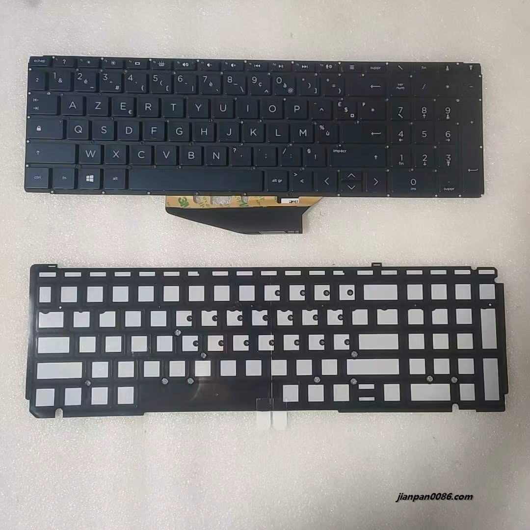 Picture of Original New French FR Language For HP 15-EB SG-A0910-XFA Backlit Laptop Keyboard 120PTDH5024