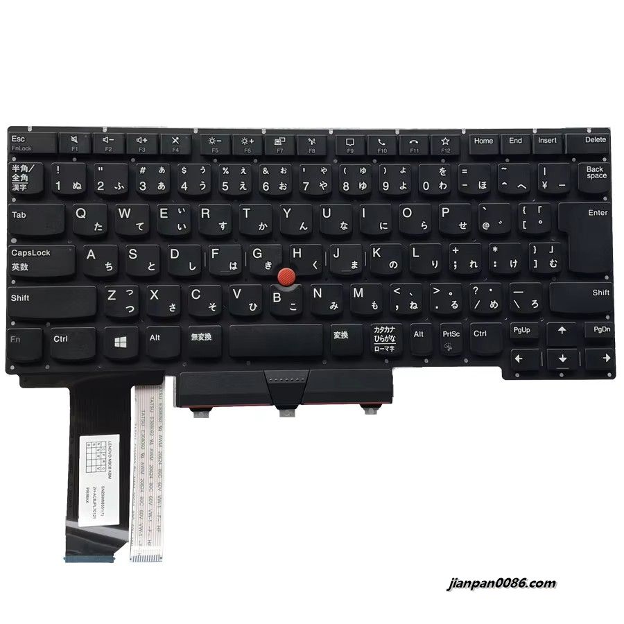 Picture of Original Japanese Language For Lenovo Thinkpad E14 R14 S3 Gen2 New Laptop Keyboard SN20W68351 22PE549