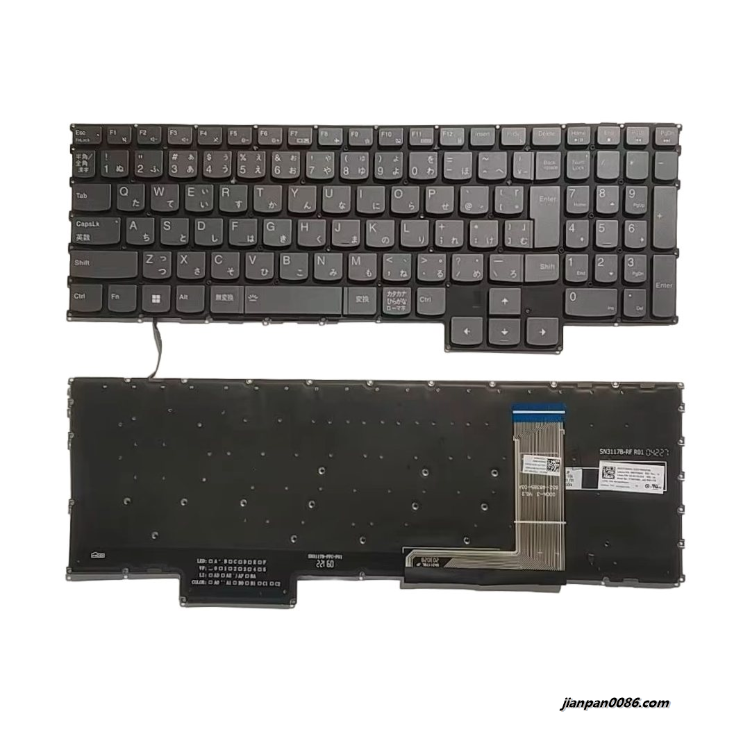 Picture of Original New For Lenovo Legion Y9000 Japan Language Backlit  Laptop Keyboard  SG-B1720-2VA SN3117B  PK132JM4A31 13A548 19268