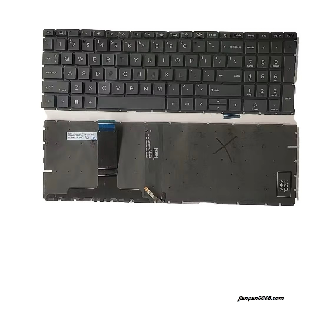 Picture of Original New US Language For HP 450 G8 Black Backlight Laptop Keyboard SG-A4360-XUA SN6195BLZ 65PA025 19097