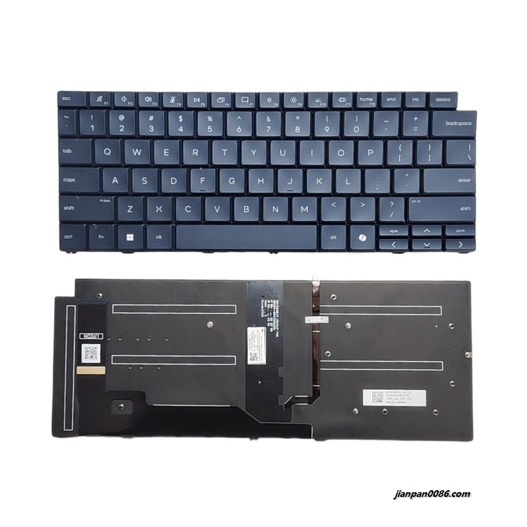 Picture of Oraginal New US Layout For LITEON SN1E90B60 Cyan AI Backlit Laptop Keyboard 913B1-003120A0XU SN1E90B30 C206