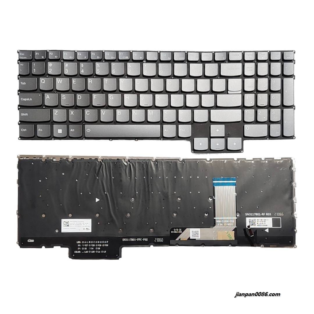Picture of Original New US Language For Lenovo Xiaoxin Pro16 Backlight Laptop Keyboard SG-B4302-XUA SN3117B01 PK133X31B00 C213