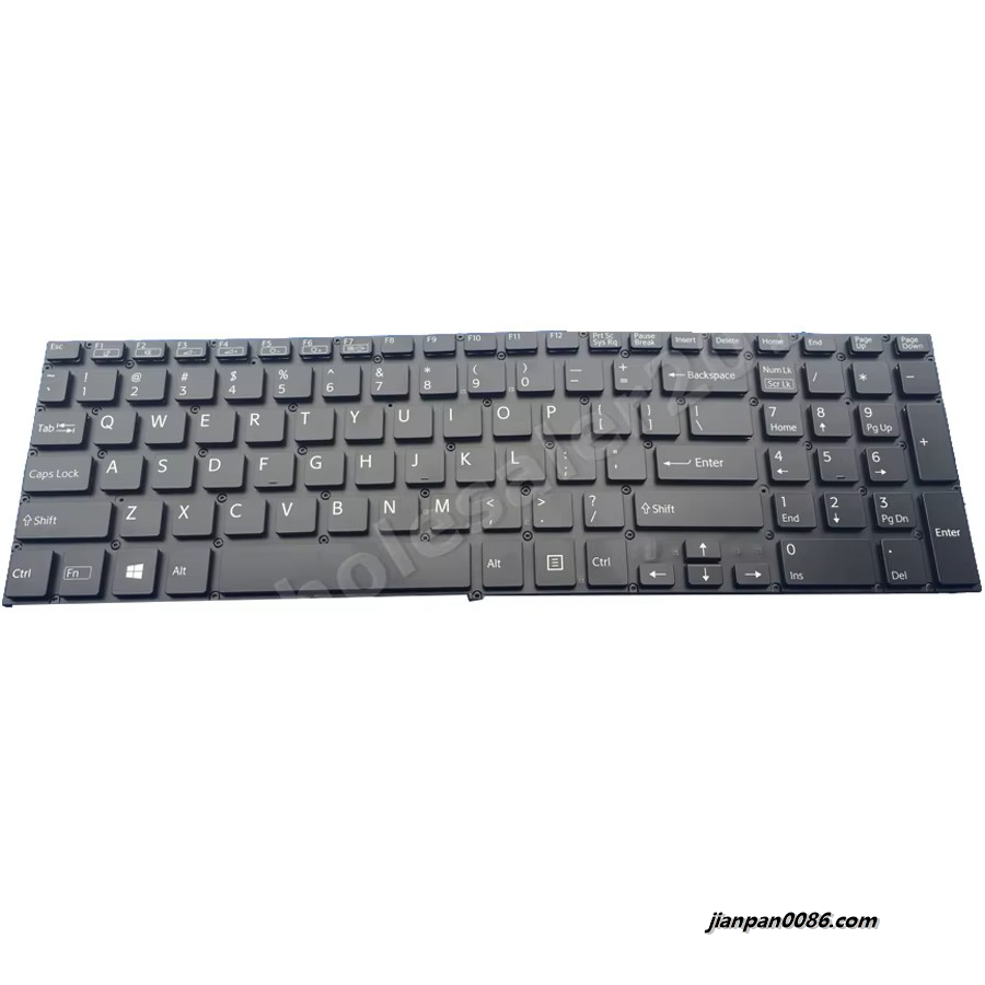 Picture of Oraginal New For Sony VAIO SVF15 SVF 15 VF152100C SVF153 US Language Laptop Keyboard V141806AS1US Backlit