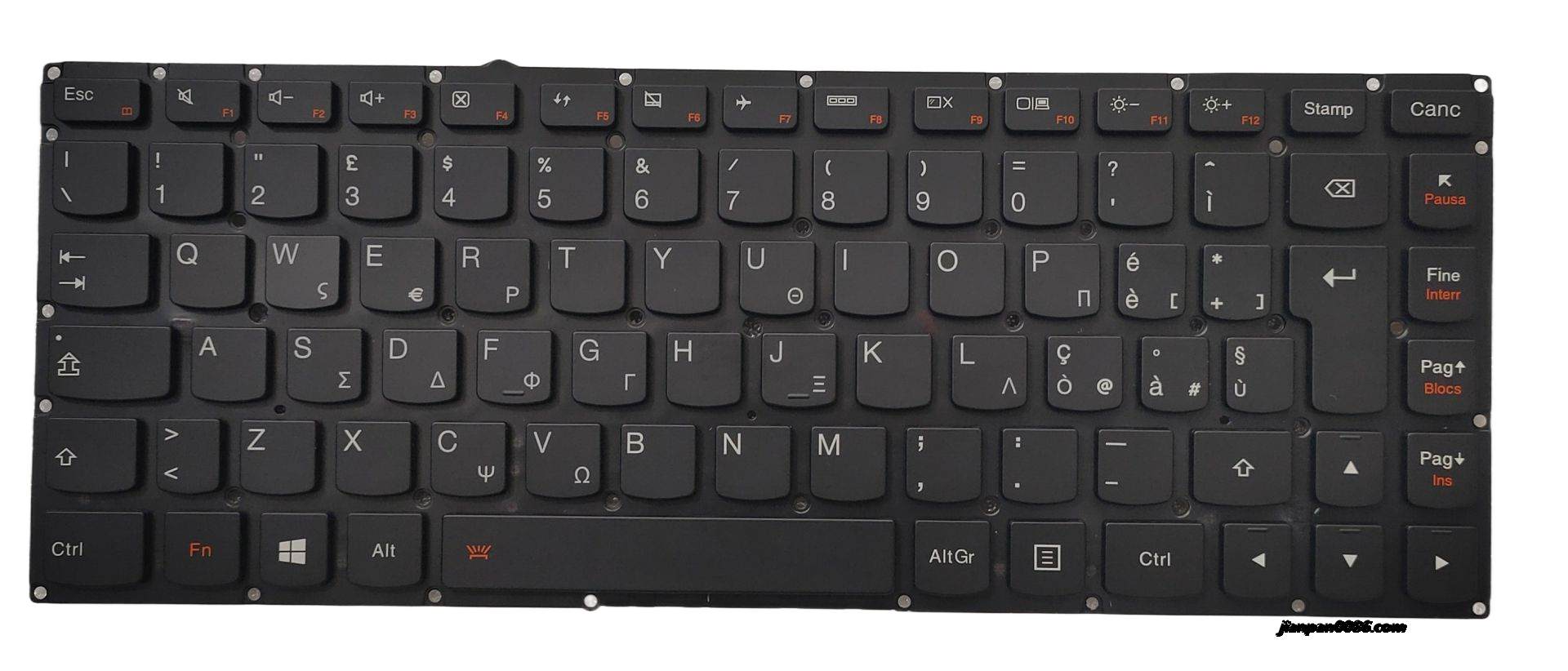 Picture of Original New Italy Language For Lenovo YOGA 4 Pro YOGA 900-13ISK 900-13ISK2 Black Backlight Laptop Keyboard PK130YV2A11 TDH1391